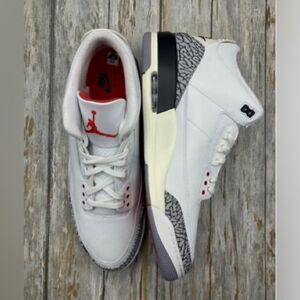 Nike Air Jordan 3 Retro Mid White Cement Reimagined Size 17